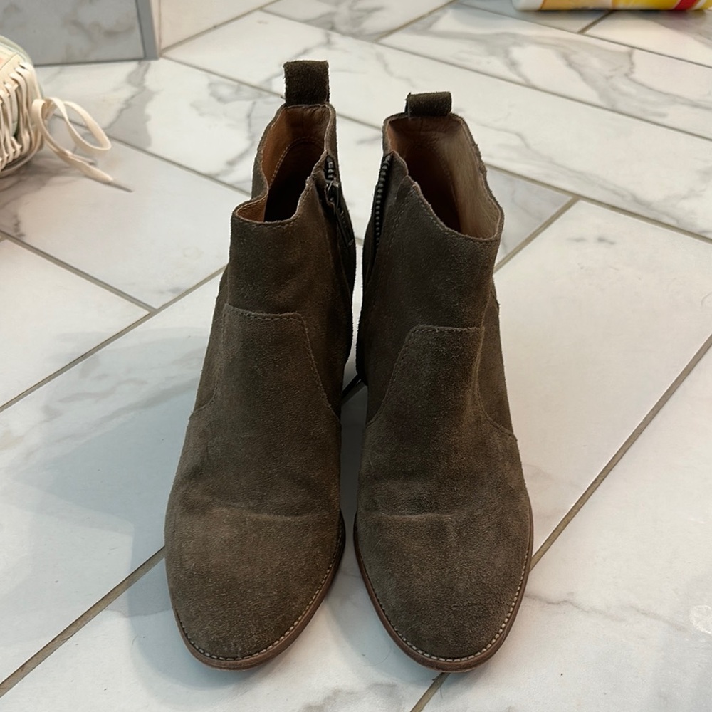 Madewell Women's Suede Ankle Boots